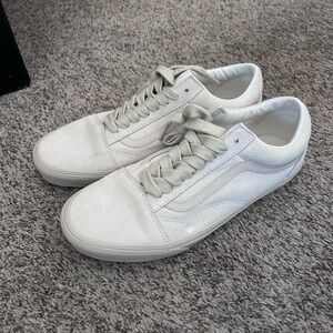 Vans Low-Top Canvas Sneakers - Off White